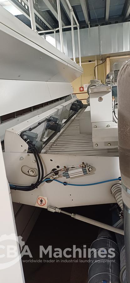 Used 2008 Jensen GAS Ironing Line 1 roll 2000x3500mm