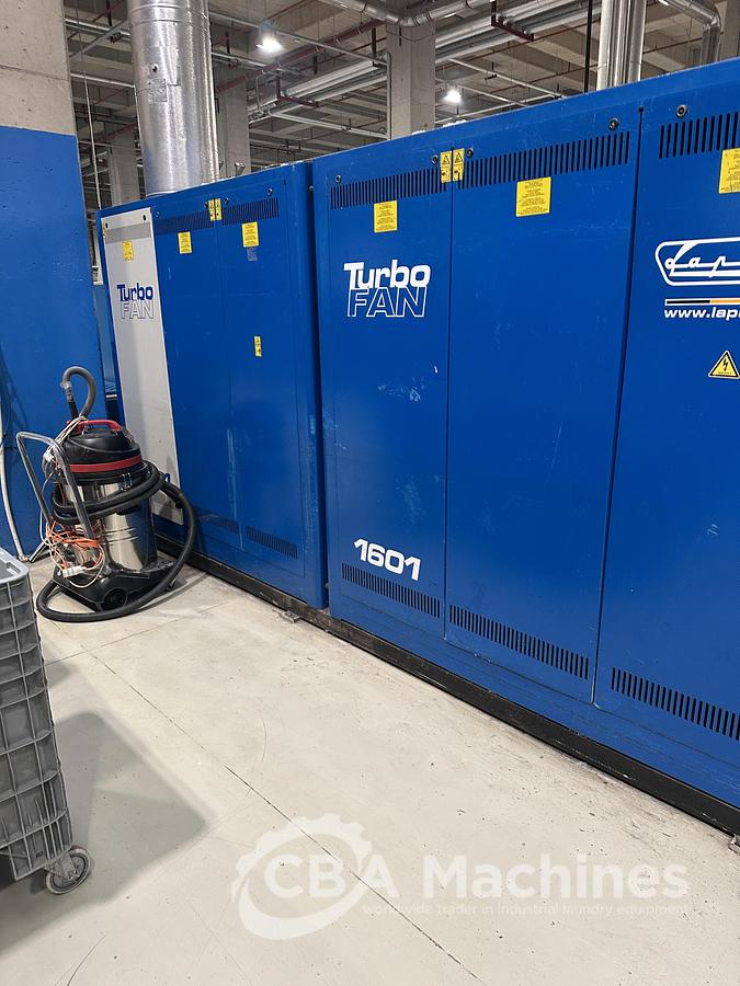 Used 2014 Ironing Line Gas Toto SONIC-ED4-35 + Lapauw 1 roll x 1600mm x 3300mm + Vega fold (1079-1080-1081)