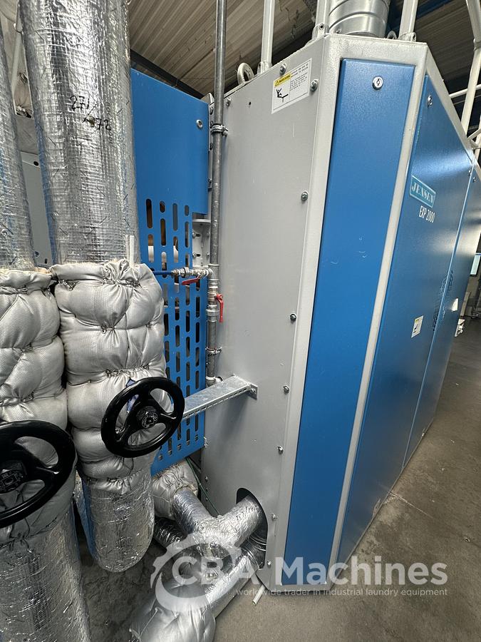 Used 2022 Ironing line Jensen Basic Plus (1029) + EXP 2000 (1030) + Magic (1031) + Napkin Bottom Up (1032)