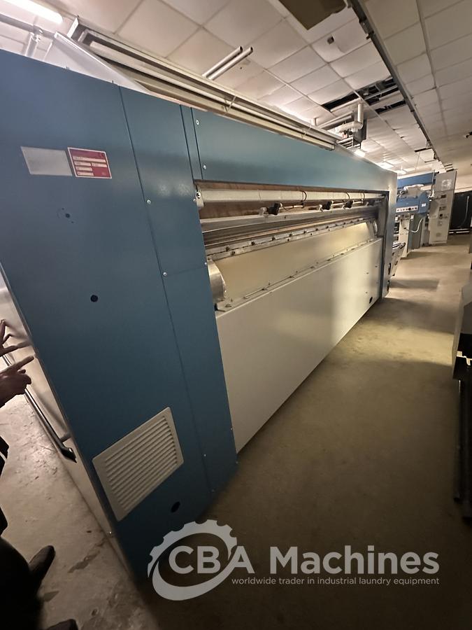 Used 2011 / 2005 Kannegiesser Ironing Line GAS 1x2000x3500mm: EMD - HPMG- RFM