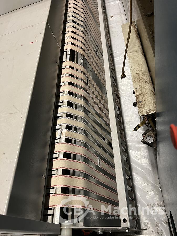 Used 2005 Jensen / Lapauw Ironing Line 2x1200x4000mm Steam for Small Pieces