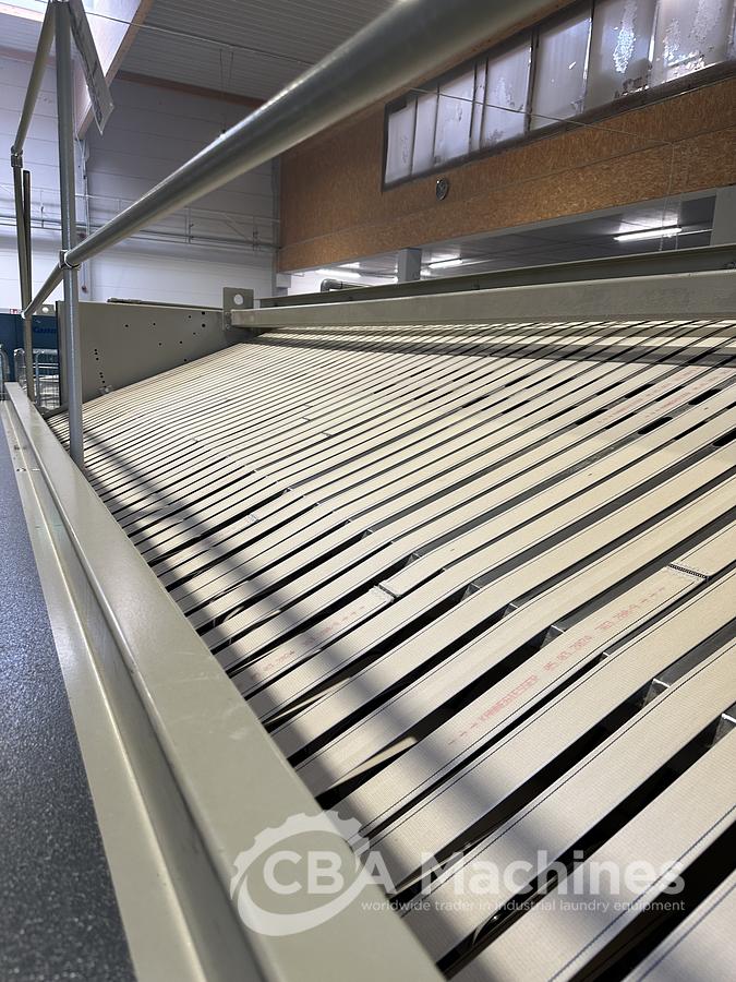 Used 2014 Kannegiesser 3x1200x3500 Ironing Line Steam 1-2-4 lanes