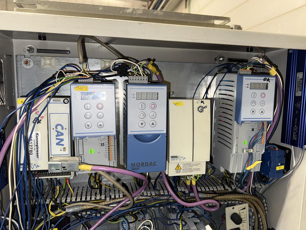 Used 2002 Feeder Kannegiesser EMD 30-01+2-1/2/3 - 3000mm ( 627 )