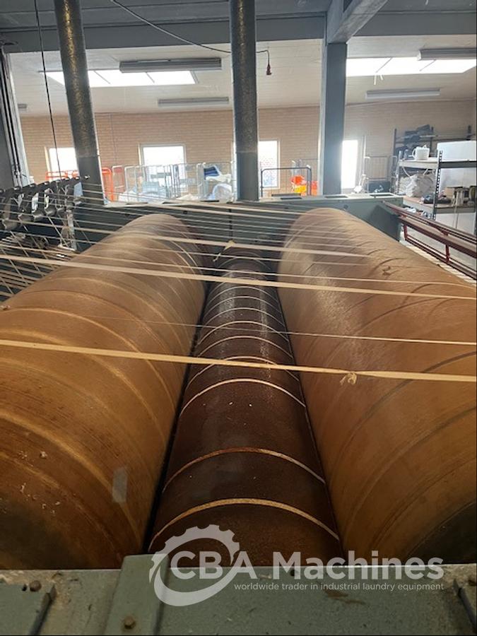 Used 1985 Lapauw 2 roll 900 x 3300mm steam