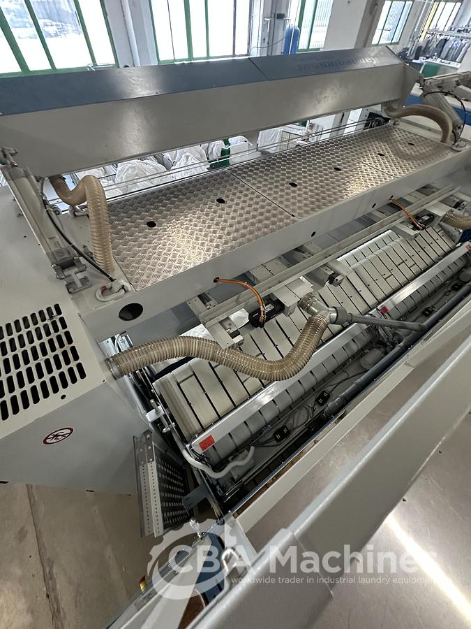 Used 2020 Ironing Line Kannegiesser 2 roll 1200x3500mm GAS - EMQ Synchro + HPM-II GAS + SFM.II 1-2-4 lanes