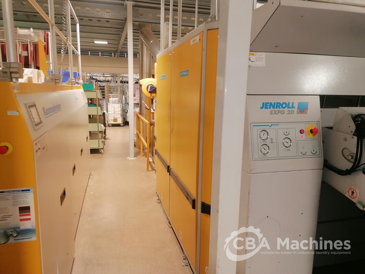 D'occasion 2008 Jensen GAS Ironing Line 1 roll 2000x3500mm
