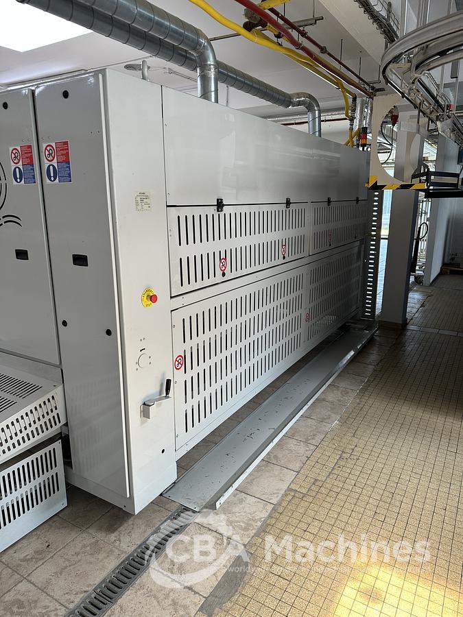 Used 2017 Domus GAS Ironer Sextans 1 roll 800mm x 3300mm with built-in folder