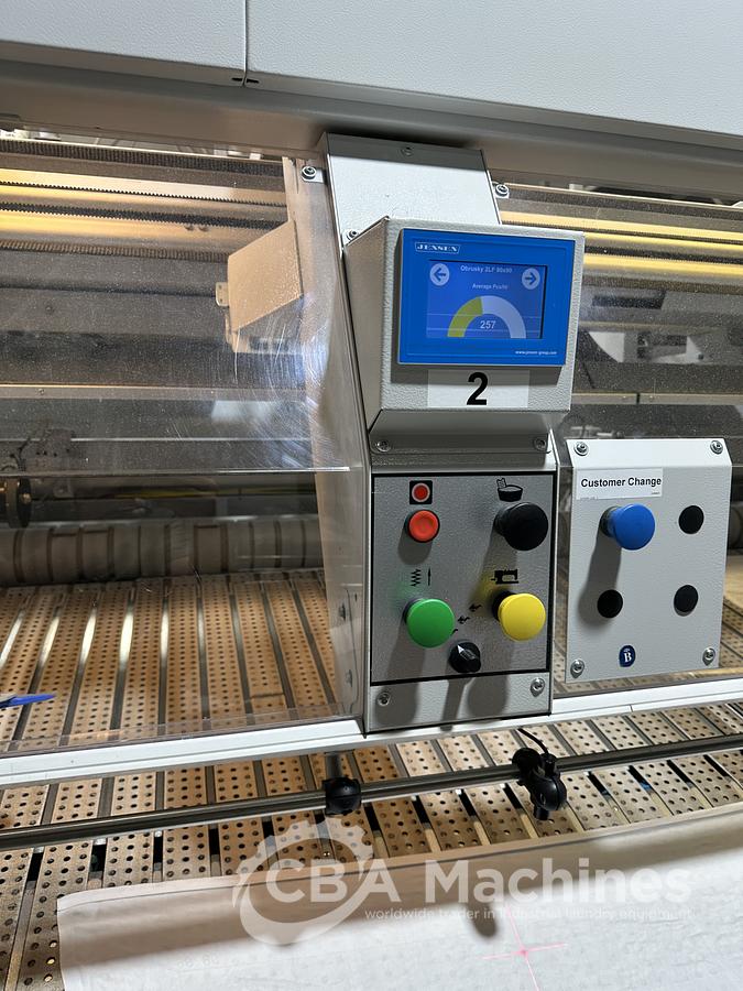 Used 2018 Jensen Ironing Line EXPG 2x1200x4000mm GAS - Logic Plus - Universal