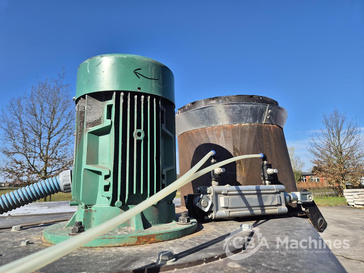 Used 1999 Dryer Lavatec TT733 D Steam 50kg with legs 175cm (854)