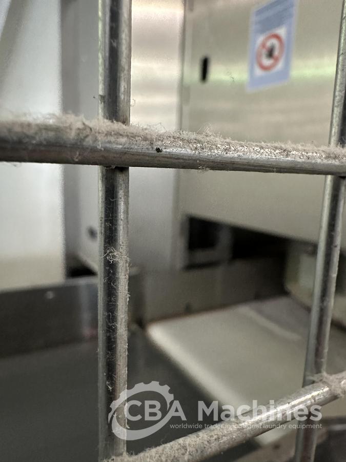 Used 2020 Kannegiesser Complete CBW Tunnel System PT 13x60 + Press PP10-60-40 + Shuttle + 3x DII-60 GAS + Step Conveyor + Lint Filter + Conveyors