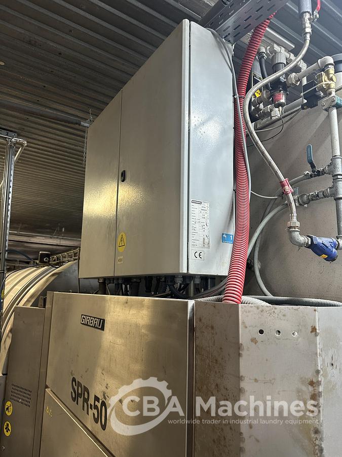 Used 2009 Girbau CBW System 12x50 with press + 100kg dryer