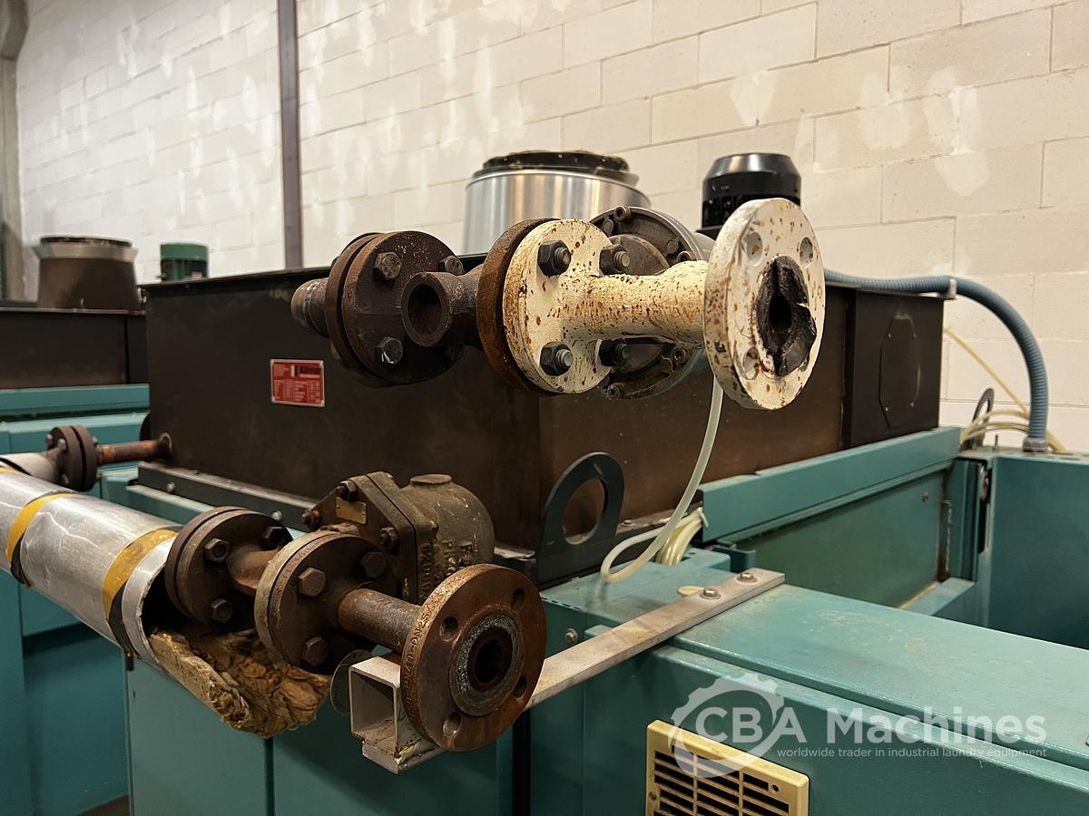 Used 1999 Dryer Lavatec TT733 D Steam 50kg with legs 175cm (853)