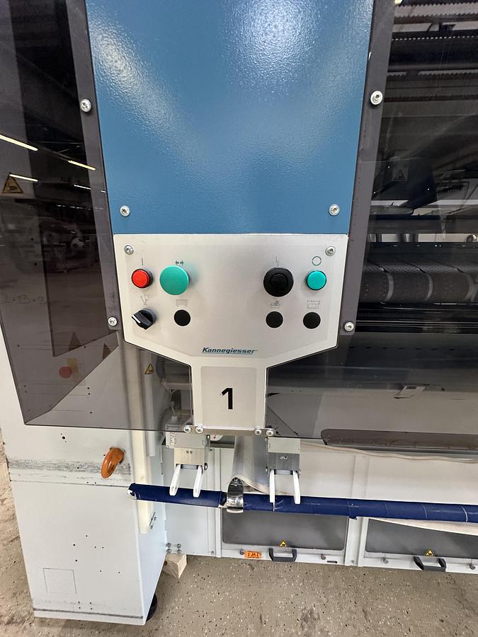 Used 2015 Kannegiesser Feeder EMQ Synchro 3000mm