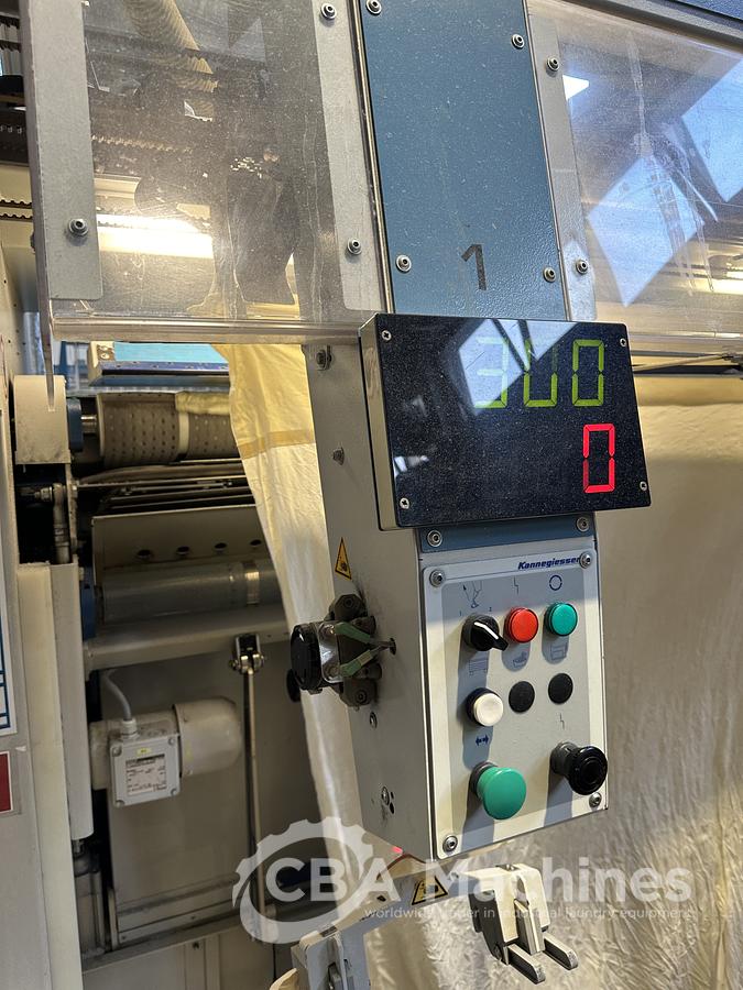 Used 2011 Kannegiesser Ironing Line 3x1200x3500 Kannegiesser Steam 1-2-4 lanes