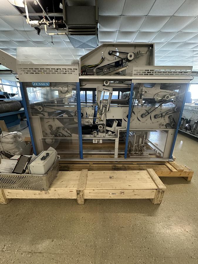 Used 2016 Garment Folder Jensen Butterfly Fox