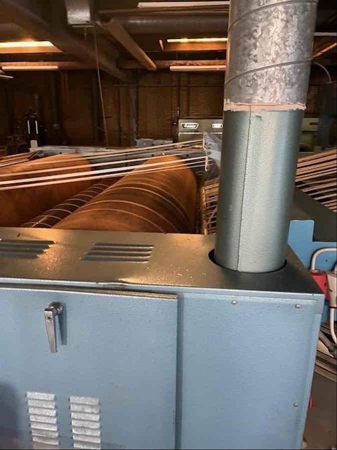 Used 1985 Lapauw 2 roll 900 x 3300mm steam