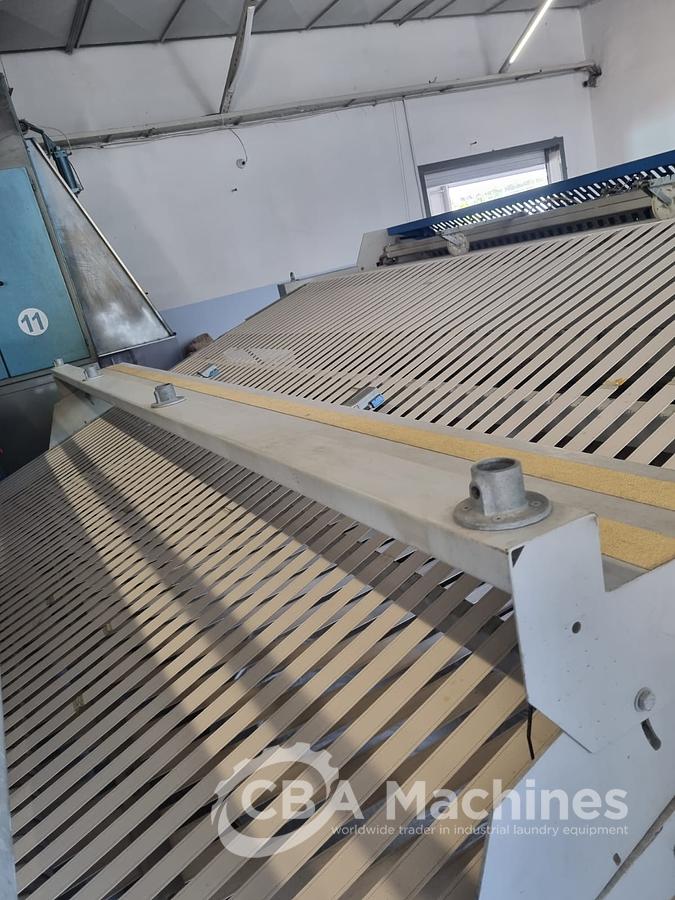 Used Complete Ironing Line Jensen – Lapauw 2 roll 1600 x 4000mm STEAM