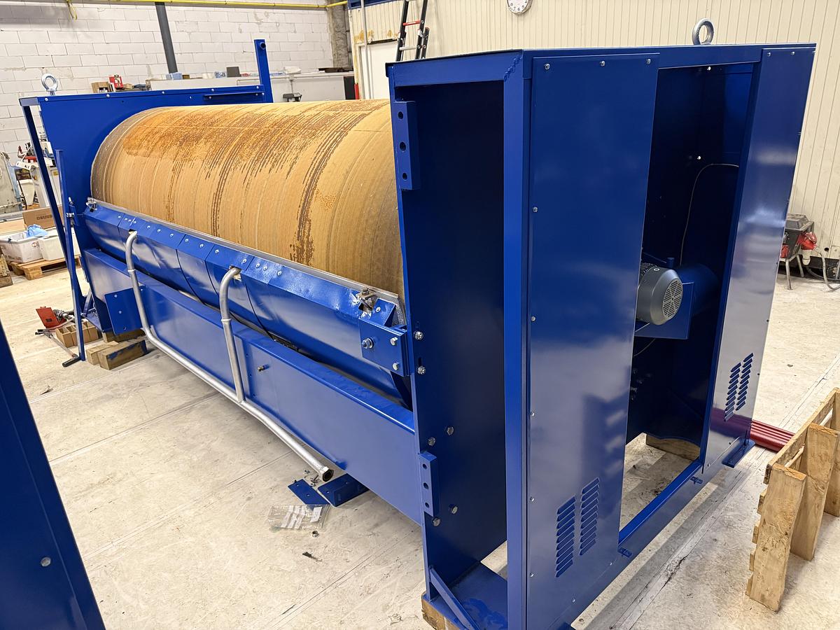 Used 1989 Ironer Lapauw 2 roll 1200 x 3300mm (429)