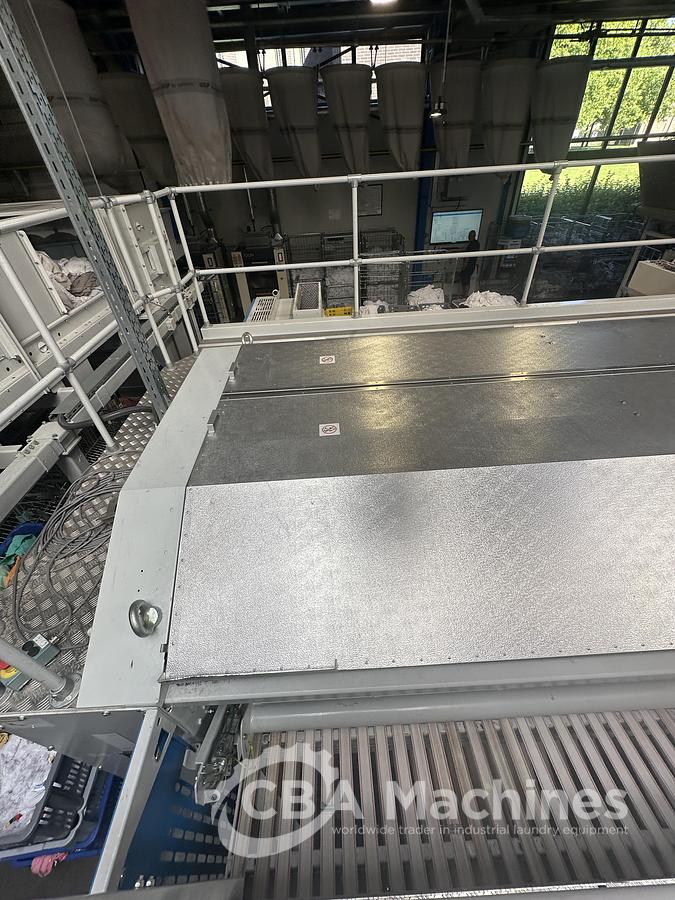 Used 2022 Ironing line Jensen Basic Plus (1029) + EXP 2000 (1030) + Magic (1031) + Napkin Bottom Up (1032)