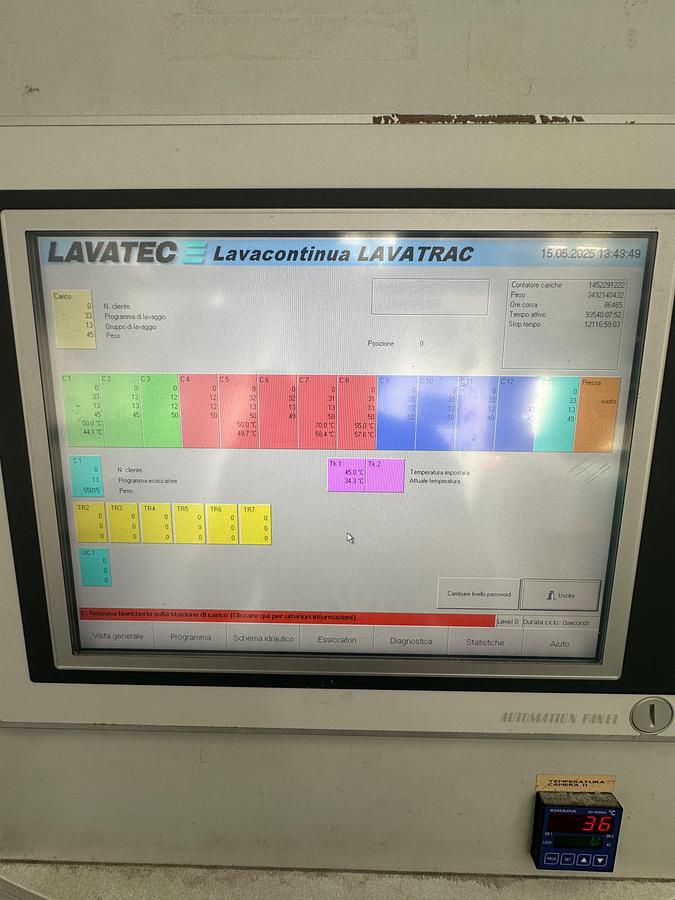 Used 2007 Lavatec CBW Tunnel LT 13x60 Center Transfer (903)