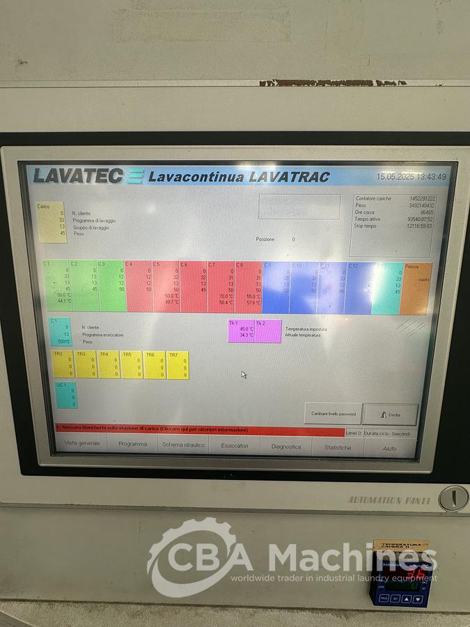 Used 2007 Lavatec CBW Tunnel LT 13x60 Center Transfer (903)