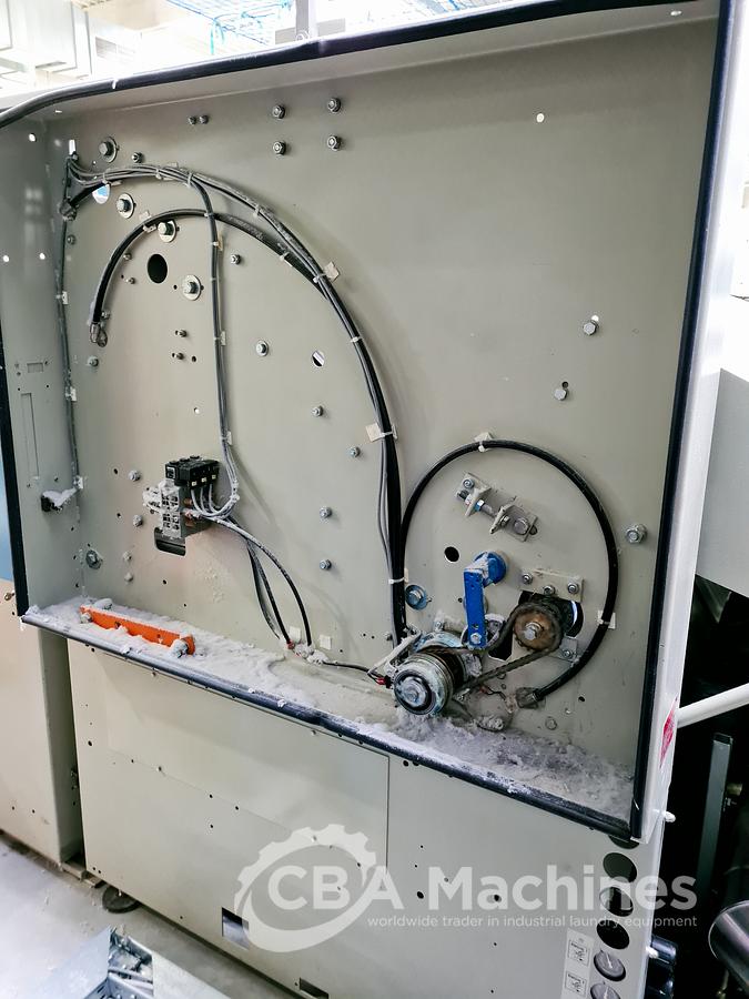 Used Ironing line Kannegiesser 2 roll 1200 x 3000mm steam year 2005/1997