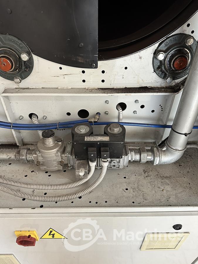 Used 2017 Domus GAS Ironer Sextans 1 roll 800mm x 3300mm with built-in folder