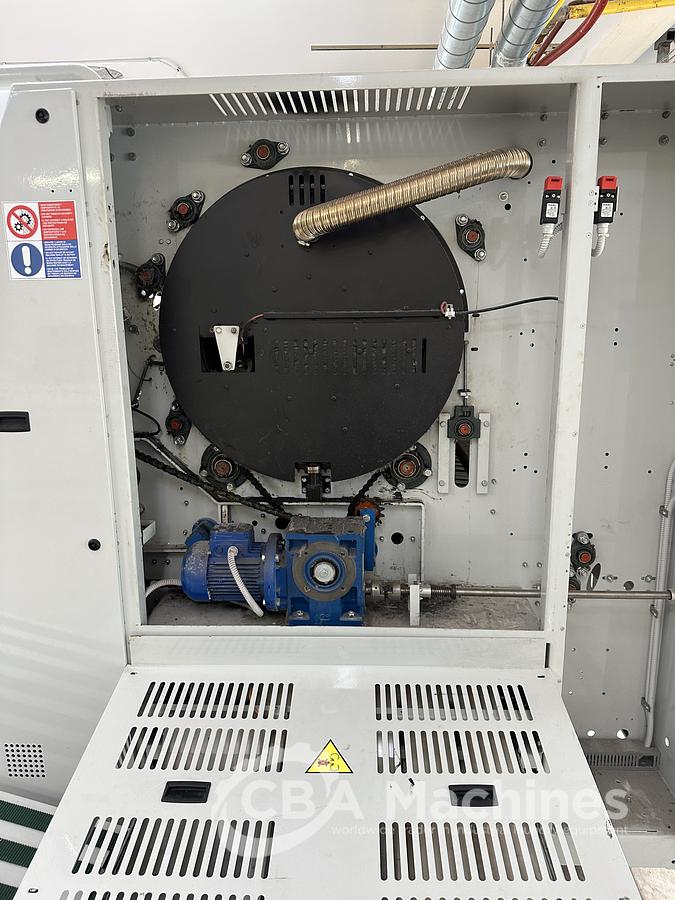 Used 2017 Domus GAS Ironer Sextans 1 roll 800mm x 3300mm with built-in folder