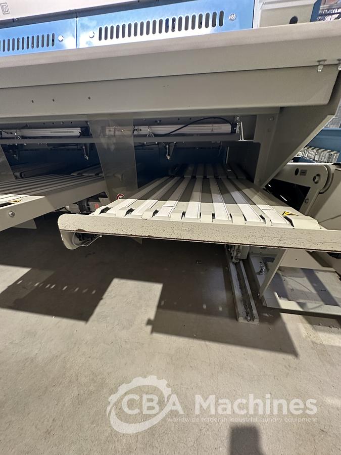 Used 2014 Kannegiesser 3x1200x3500 Ironing Line Steam 1-2-4 lanes