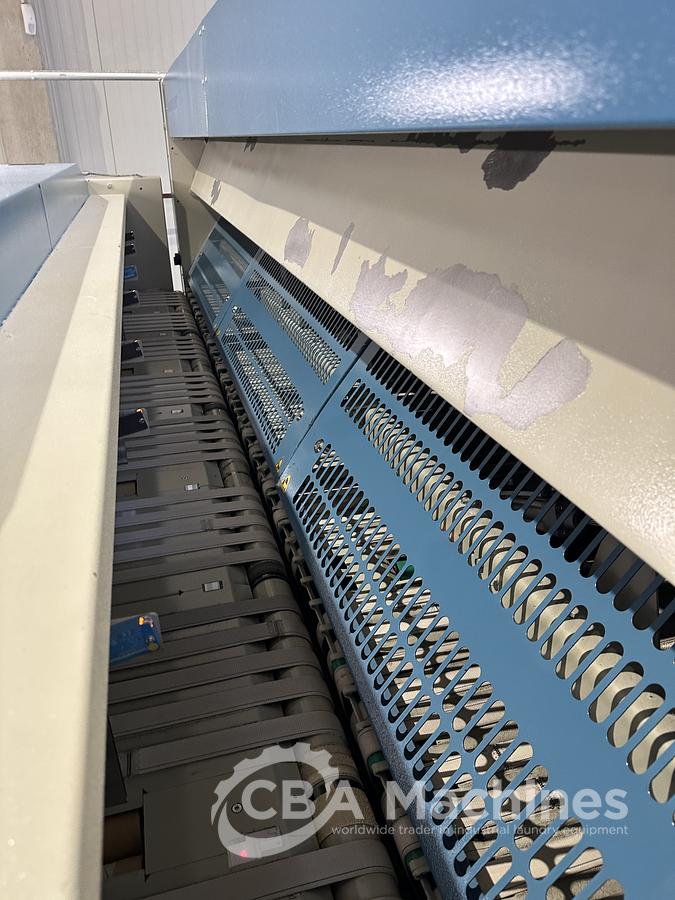 Used 2014 Kannegiesser 3x1200x3500 Ironing Line Steam 1-2-4 lanes