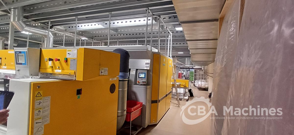 Used 2008 Jensen GAS Ironing Line 1 roll 2000x3500mm