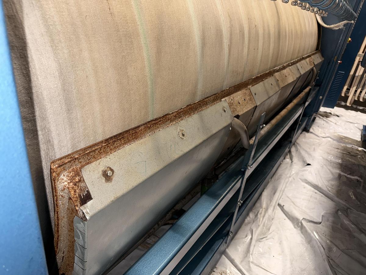 Used 1993 Ironer Lapauw DUO 2x1200x3300 Steam (914)