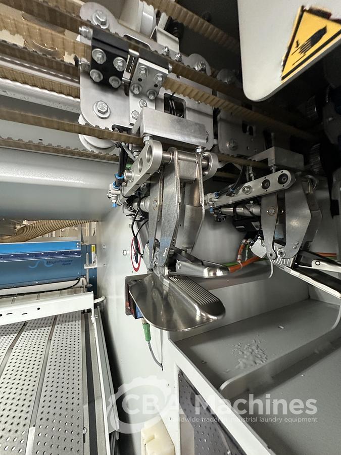 Used 2020 Ironing Line Kannegiesser 2 roll 1200x3500mm GAS - EMQ Synchro + HPM-II GAS + SFM.II 1-2-4 lanes