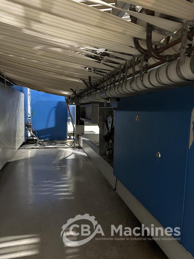 Used 2014 Ironing Line Gas Toto SONIC-ED4-35 + Lapauw 1 roll x 1600mm x 3300mm + Vega fold (1079-1080-1081)