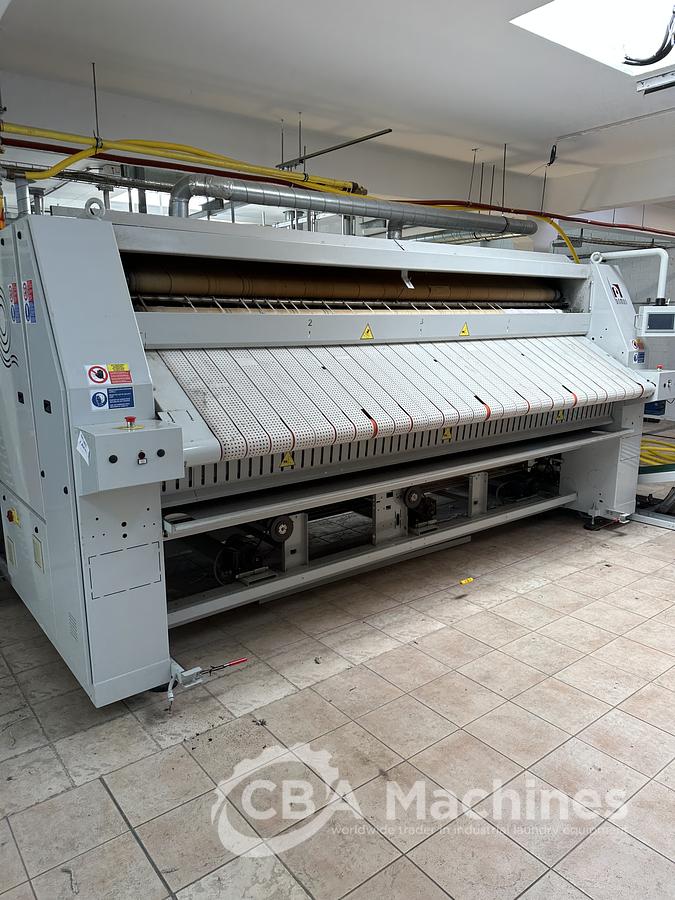Used 2017 Domus GAS Ironer Sextans 1 roll 800mm x 3300mm with built-in folder