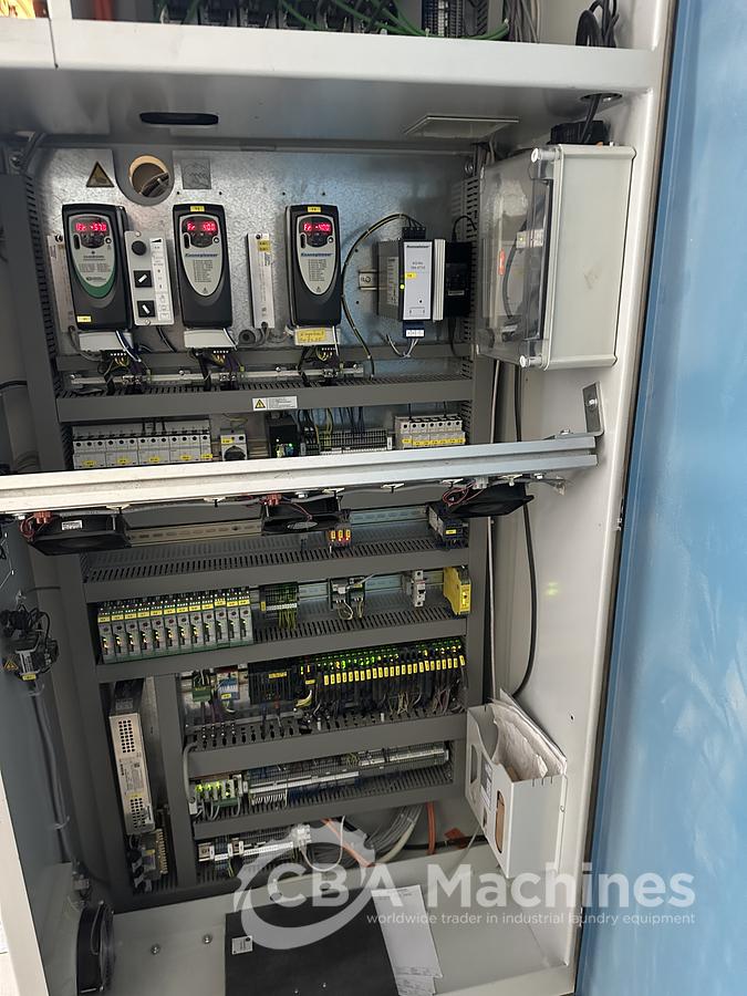 Used 2014 Kannegiesser 3x1200x3500 Ironing Line Steam 1-2-4 lanes