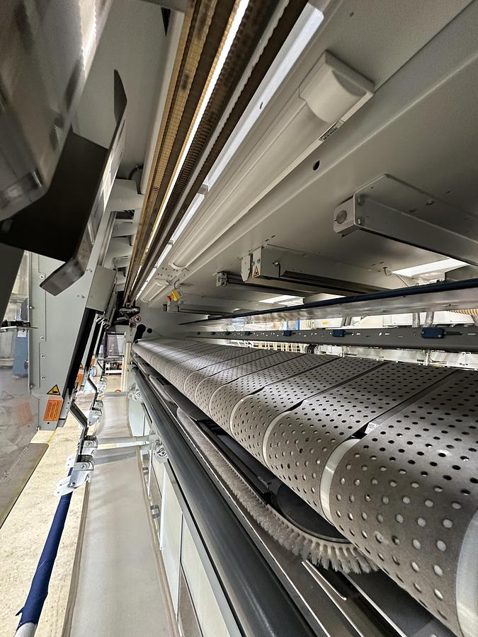 Used 2015 Kannegiesser Feeder EMQ Synchro 3000mm