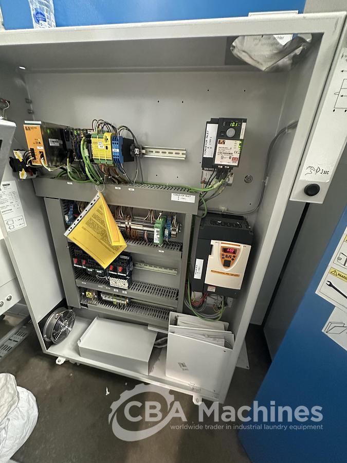 Used 2022 Ironing line Jensen Basic Plus (1029) + EXP 2000 (1030) + Magic (1031) + Napkin Bottom Up (1032)