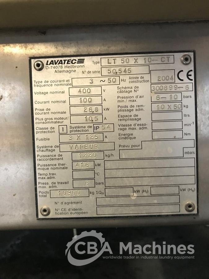 Usato 2004 Tunnel di lavaggio Lavatec 10x50 Center Transfer  ( 455 )