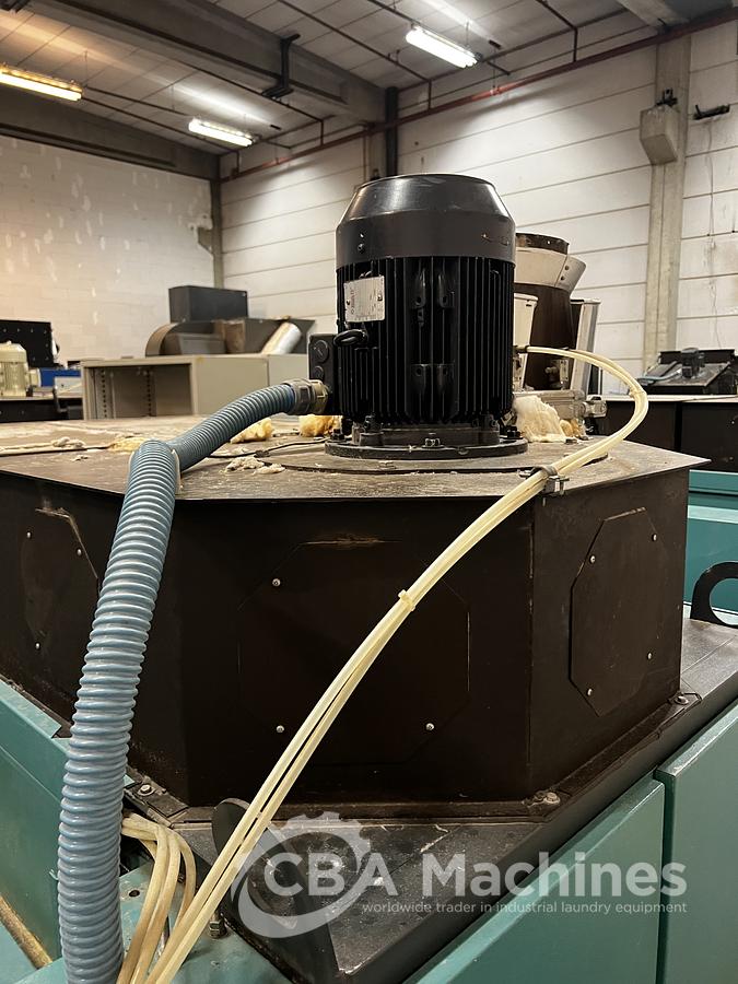 Used 1999 Dryer Lavatec TT733 D Steam 50kg with legs 175cm (853)