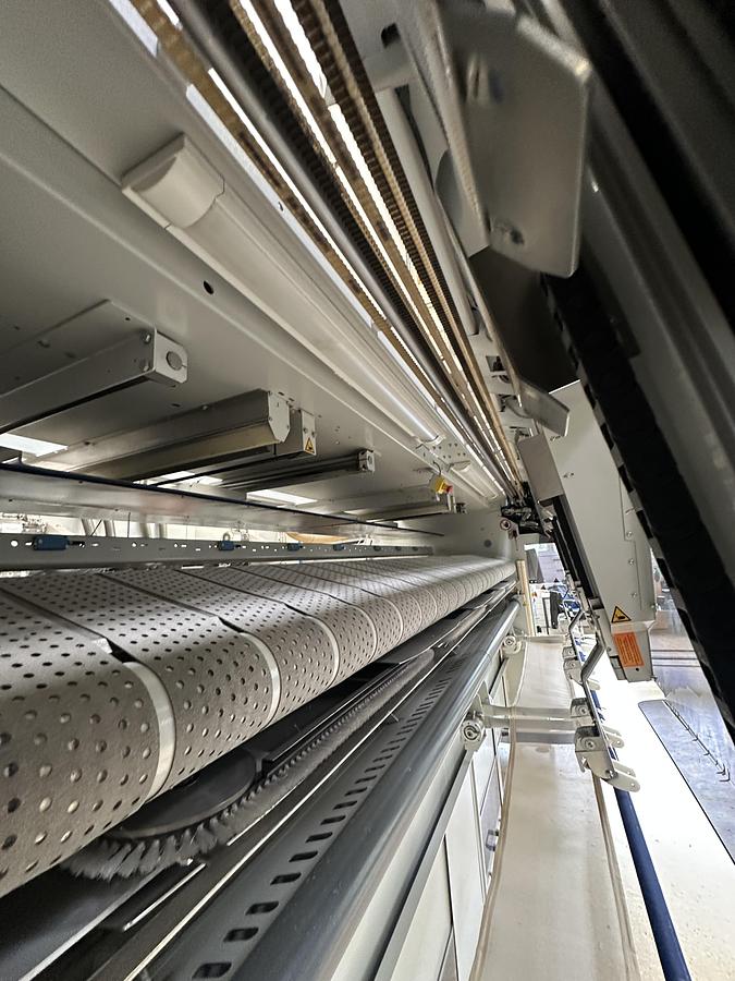 Used 2015 Kannegiesser Feeder EMQ Synchro 3000mm