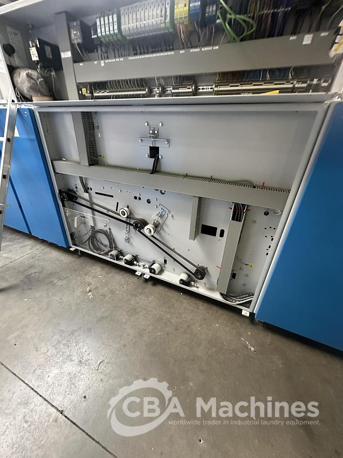 Used 2022 Ironing line Jensen Basic Plus (1029) + EXP 2000 (1030) + Magic (1031) + Napkin Bottom Up (1032)