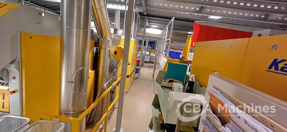 Used 2008 Jensen GAS Ironing Line 1 roll 2000x3500mm