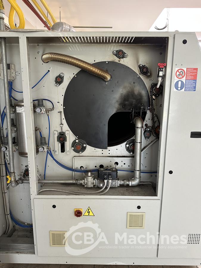 Used 2017 Domus GAS Ironer Sextans 1 roll 800mm x 3300mm with built-in folder