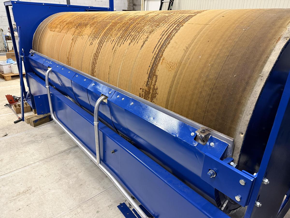 Used 1989 Ironer Lapauw 2 roll 1200 x 3300mm (429)