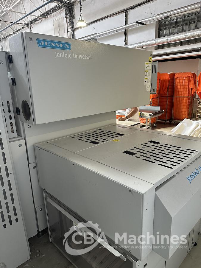 Used 2018 Jensen Ironing Line EXPG 2x1200x4000mm GAS - Logic Plus - Universal