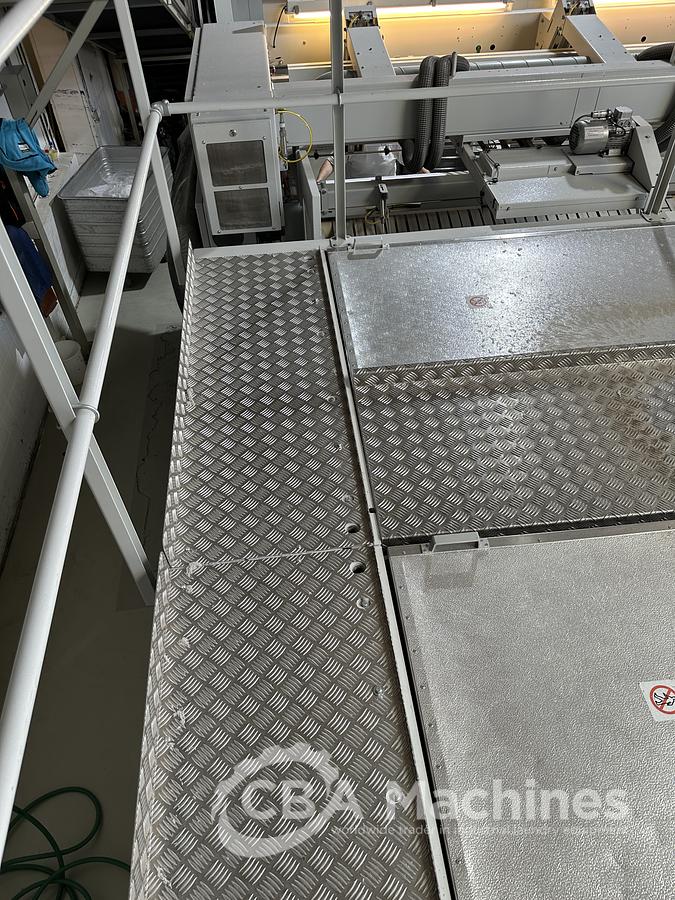 Used 2018 Jensen EXPG 2 roll 1200x4000mm GAS