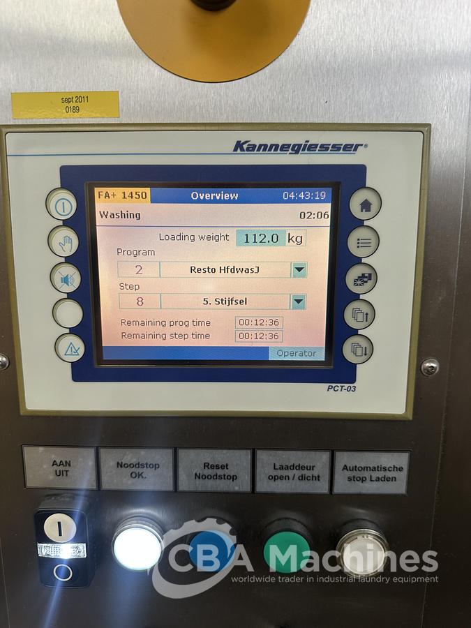 Used 2011 Kannegiesser FA+ 1450 BW