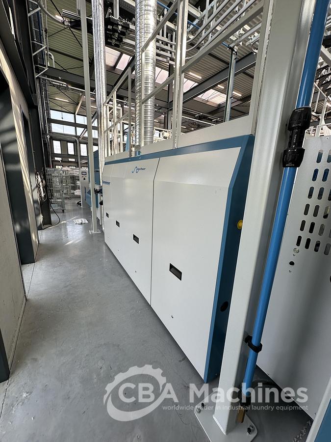 Used 2025 Kannegiesser Ironing Line Steam GZ-A 01+2 + EMA Pro 35-01+2-1/4-1/2 + HPM.II 2 roll x 1200mm x 3500mm + SFM-E 35(35)-1/2-3-KR3-R-ISP4 (1057-1058-1059-1060)