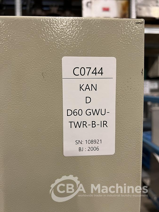 Used 2006 Dryer Kannegiesser D60 GWU-TWR-B-IR (744)